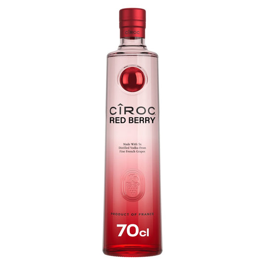 Cîroc Red Berry Vodka 70cl-Vodka-Fountainhall Wines