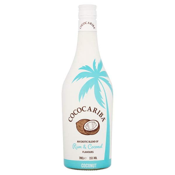 Cococariba Rum & Coconut Flavours 70cl-Liqueurs-Fountainhall Wines