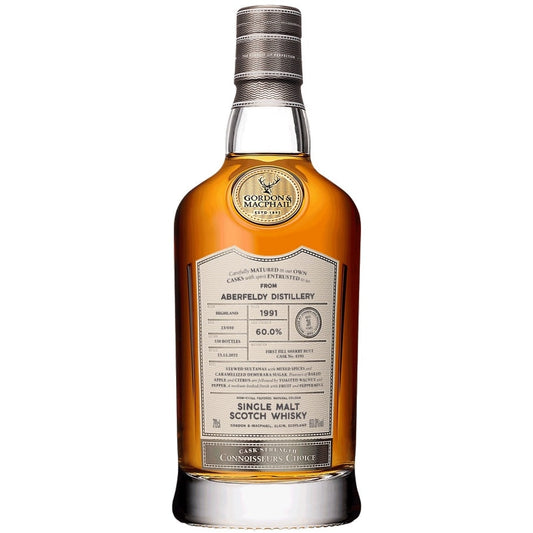 Connoisseurs Choice Aberfeldy 31 Year Old 1991 Cask Strength (Gordon & MacPhail) - Single Malt Scotch Whisky-Single Malt Scotch Whisky-5020613094000-Fountainhall Wines