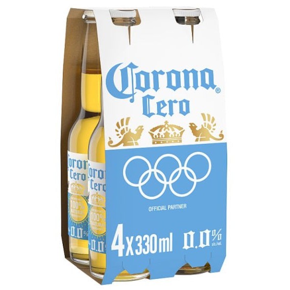 Corona Cero Alcohol Free 4x330ml-World Beer-Fountainhall Wines