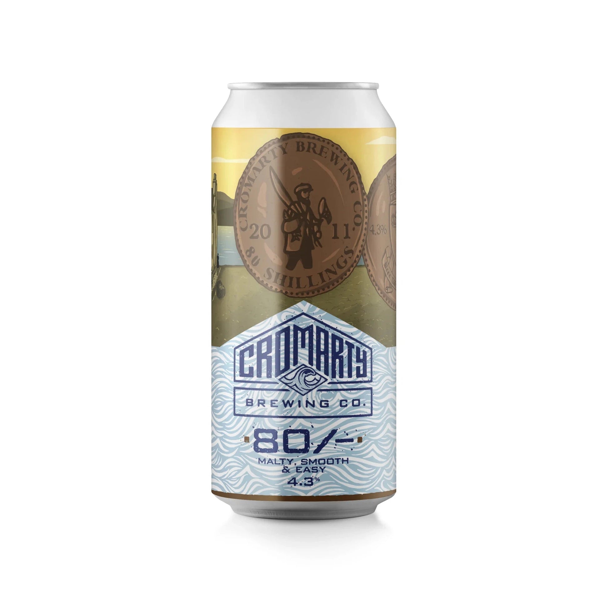 Cromarty Brewing Co. 80/- Ale 440ml-Scottish Beers-5060311970824-Fountainhall Wines