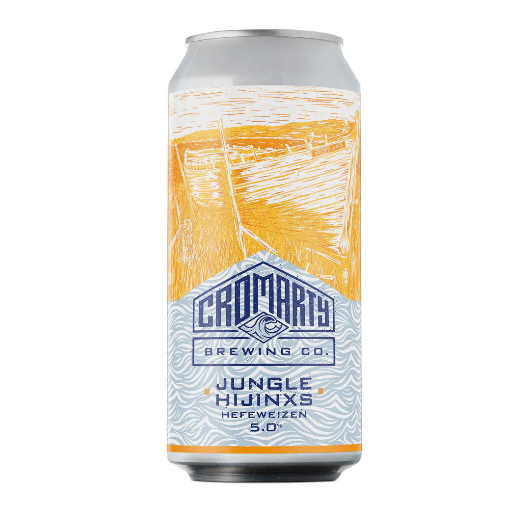 Cromarty Brewing Co. Jungle Hijinxs - Hefeweizen 440ml-Scottish Beers-Fountainhall Wines