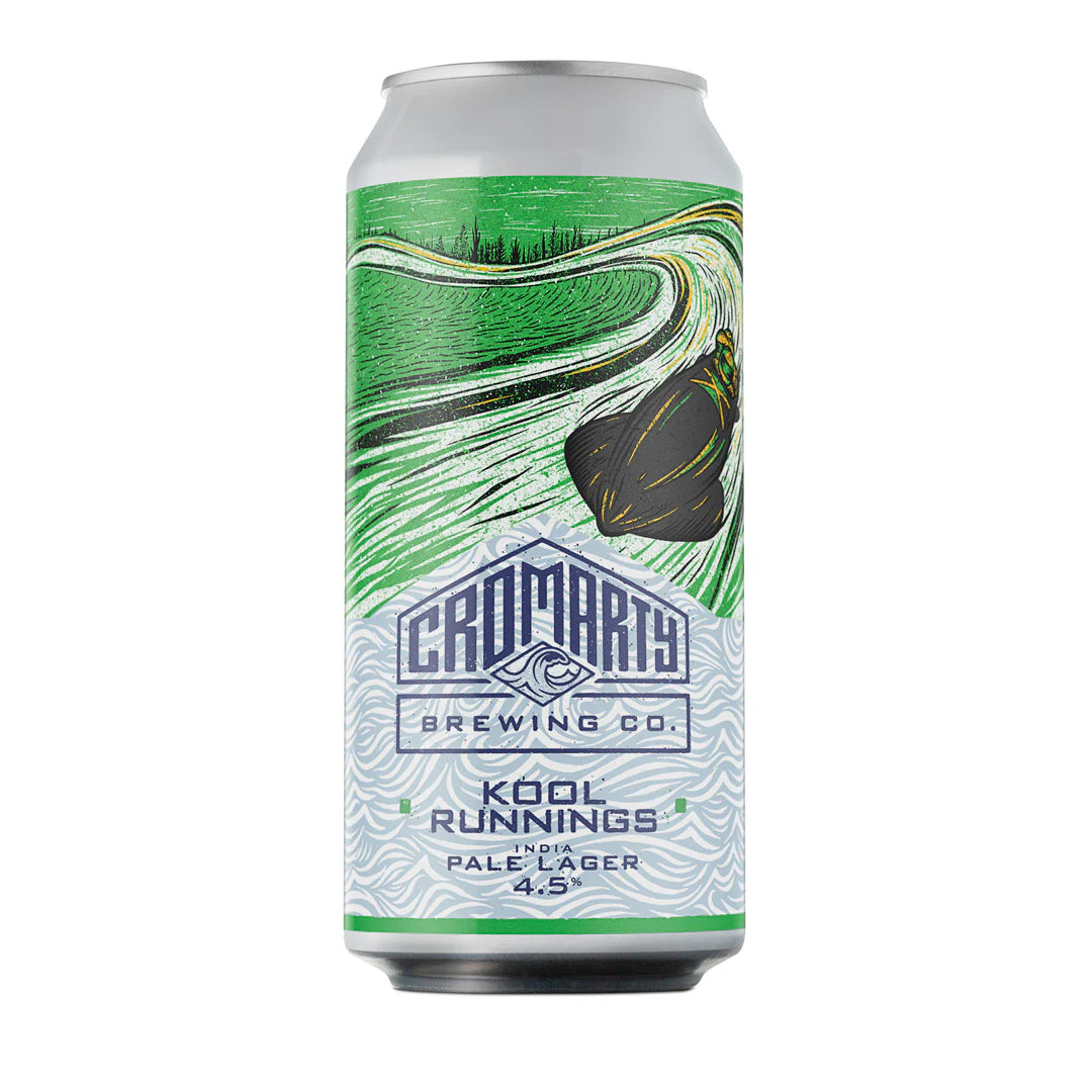 Cromarty Brewing Co. Kool Runnings - India Pale Lager 440ml-Scottish Beers-5060311970671-Fountainhall Wines