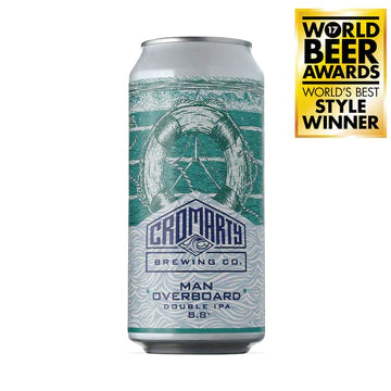Cromarty Brewing Co. Man Overboard - Double IPA 440ml-Scottish Beers-5060311970541-Fountainhall Wines