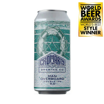 Cromarty Brewing Co. Man Overboard - Double IPA 440ml-Scottish Beers-Fountainhall Wines