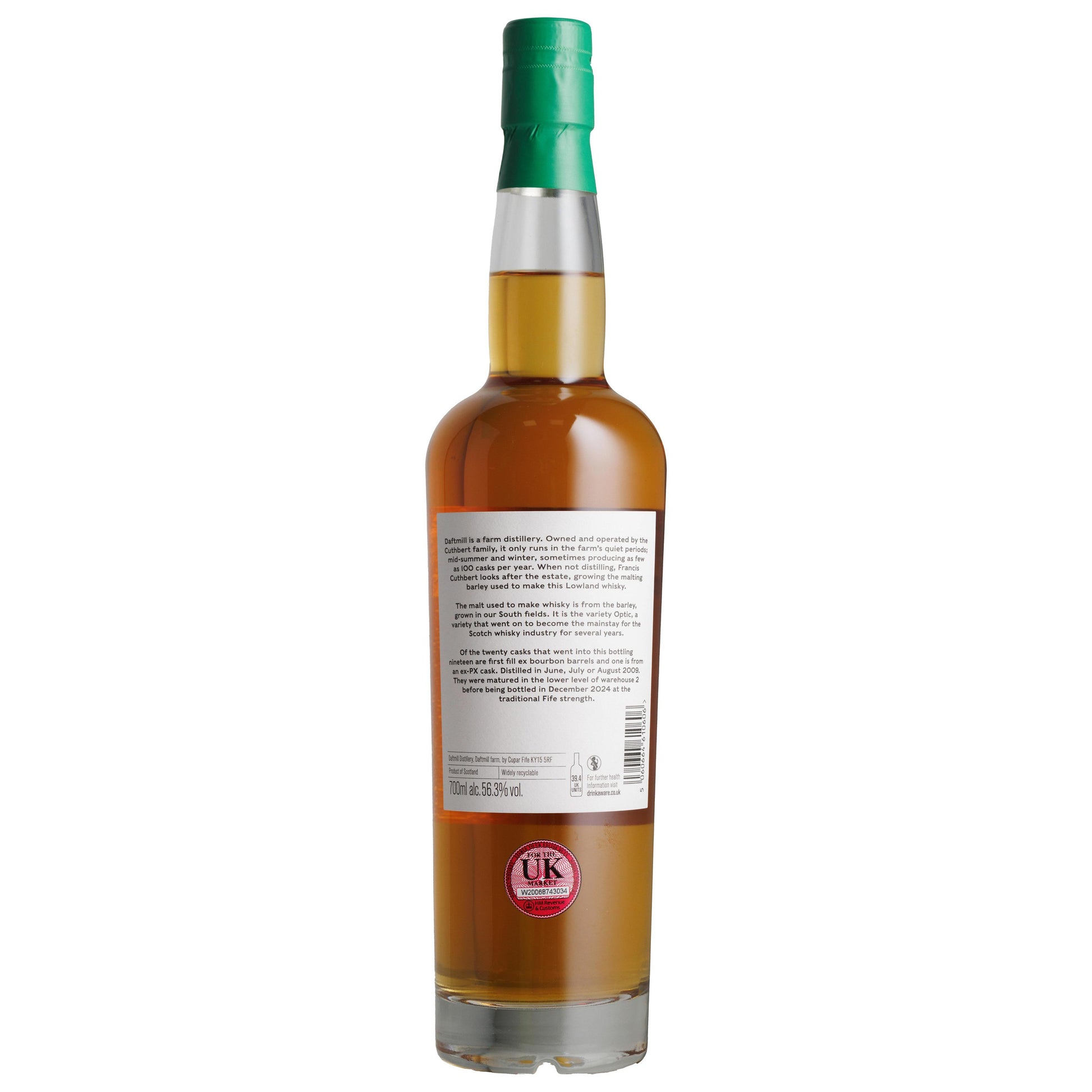 Daftmill 15 Year Old Fife Strength 56.3% - Single Malt Scotch Whisky-Single Malt Scotch Whisky-Fountainhall Wines