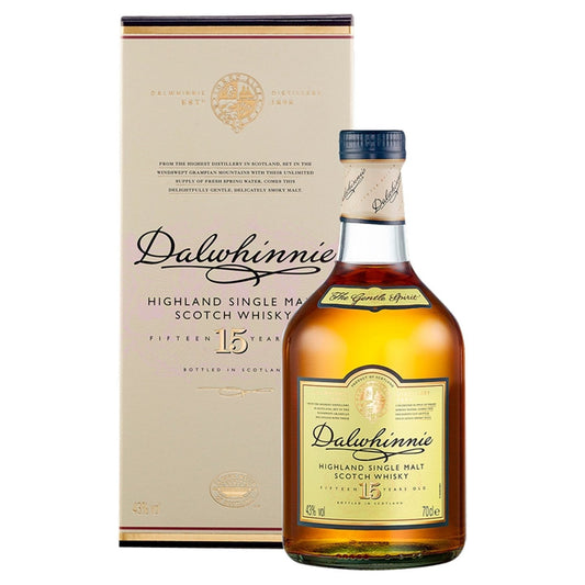 Dalwhinnie 15 Year Old - Single Malt Scotch Whisky-Single Malt Scotch Whisky-5000281005423-Fountainhall Wines