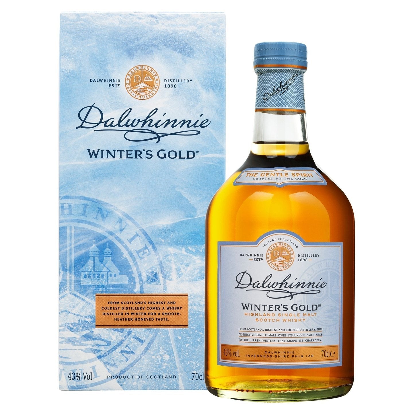 Dalwhinnie Winters Gold - Single Malt Scotch Whisky-Single Malt Scotch Whisky-5000281041094-Fountainhall Wines