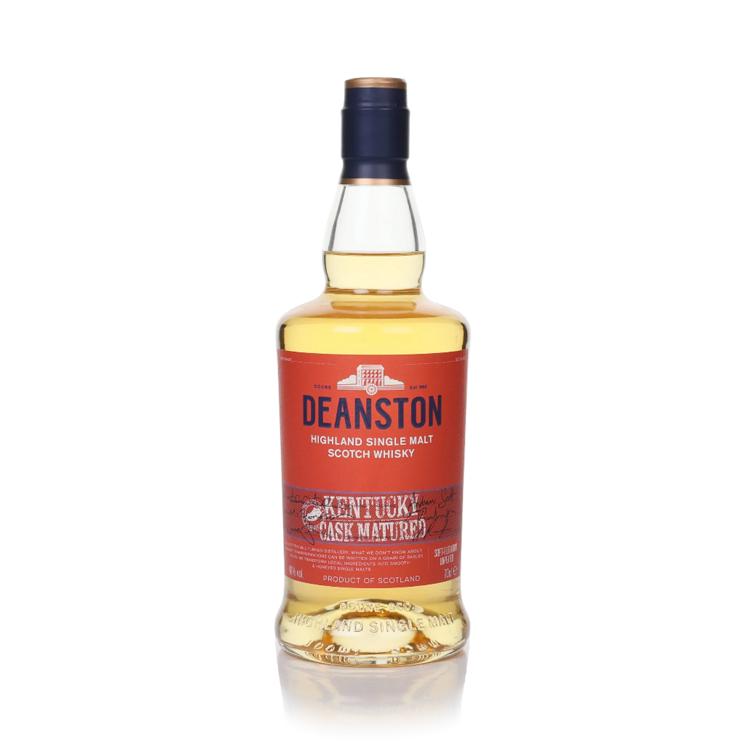 Deanston Kentucky Cask Matured - Single Malt Scotch Whisky-Single Malt Scotch Whisky-Fountainhall Wines