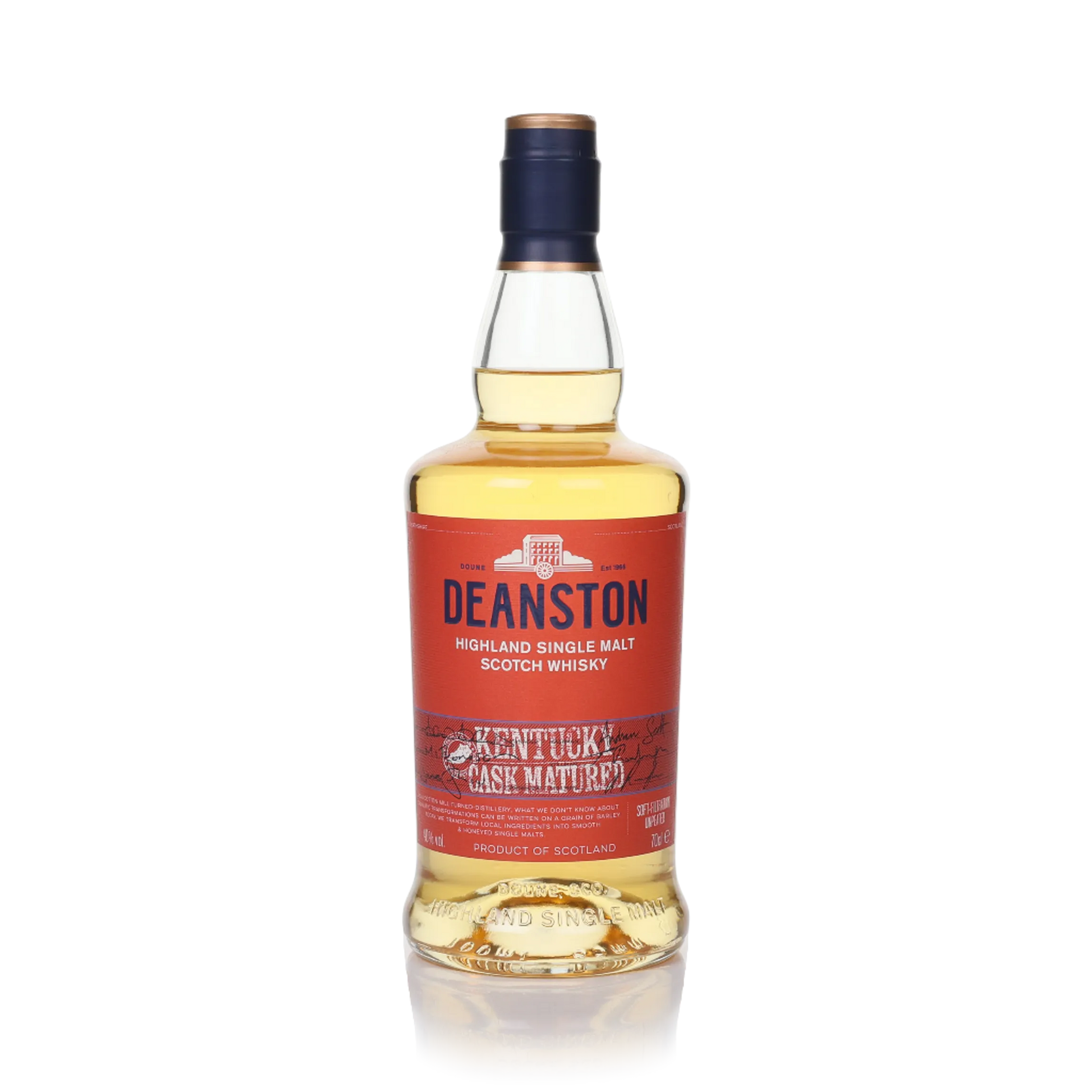 Deanston Kentucky Cask Matured - Single Malt Scotch Whisky-Single Malt Scotch Whisky-Fountainhall Wines