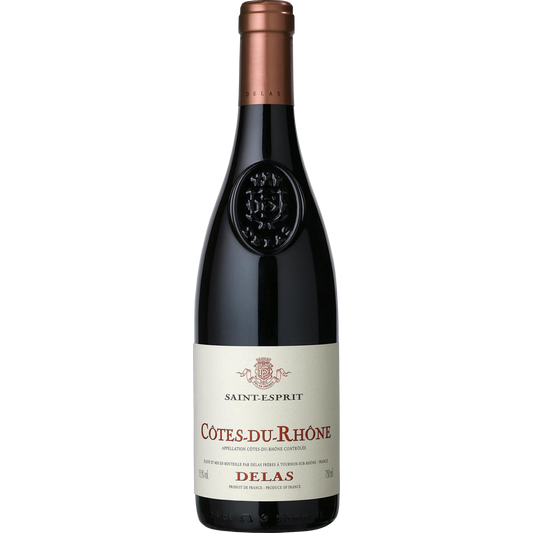 Delas Côtes du Rhône Saint Esprit Rouge-Red Wine-Fountainhall Wines
