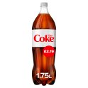 Diet Coke 1.75 Litre (Price Marked £2.19)-Soft Drink-5000112663921-Fountainhall Wines