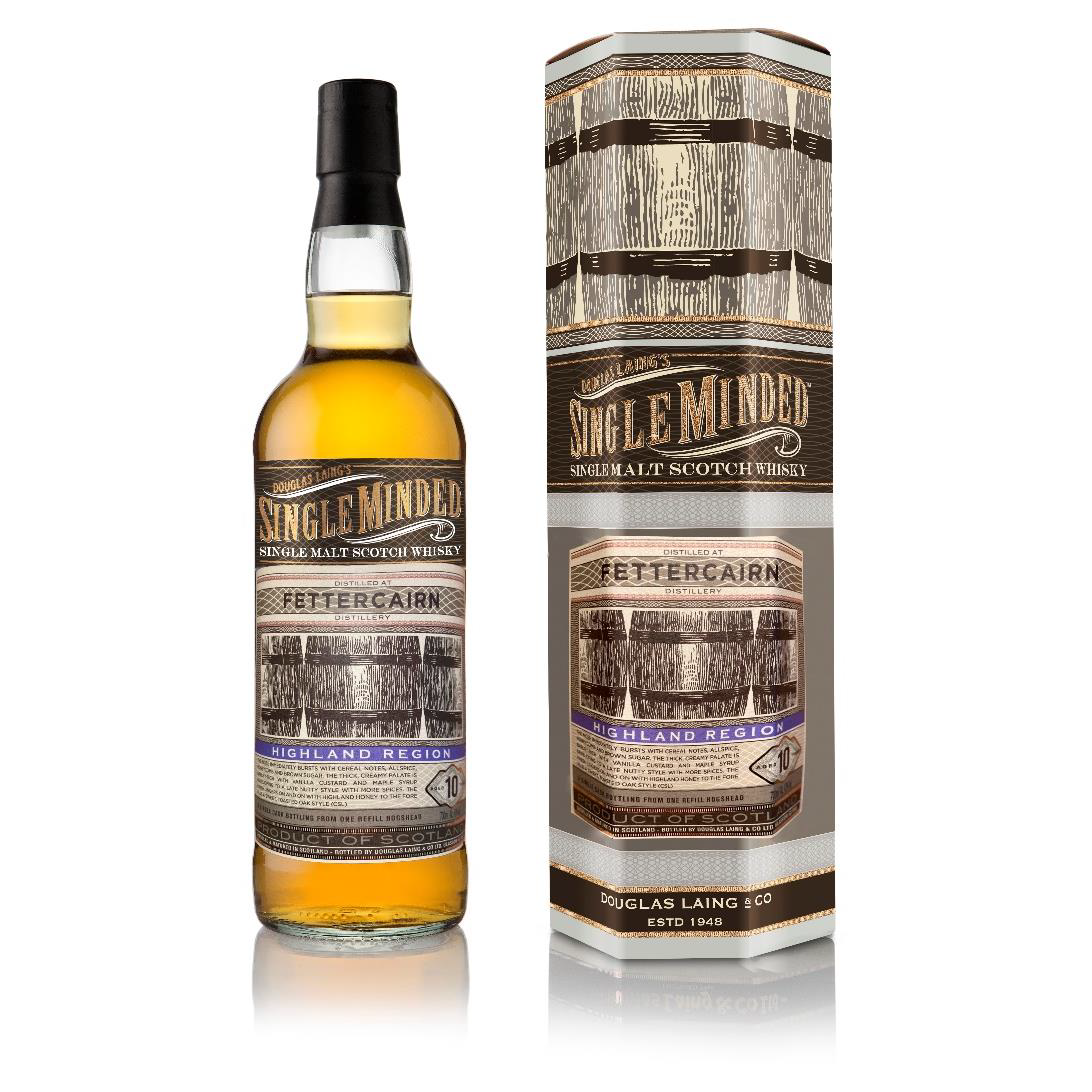 Douglas Laing Single Minded Fettercairn 10 Year Old - Single Malt Scotch Whisky-Single Malt Scotch Whisky-5014218818390-Fountainhall Wines