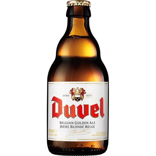 Duvel - Strong Pale Ale 330ml (DATED 04-2023)-World Beer-5411681014005-Fountainhall Wines