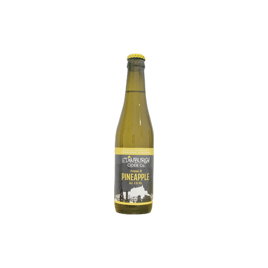 Edinburgh Cider Co. Princes St Pineapple 330ml-Cider-658556114636-Fountainhall Wines