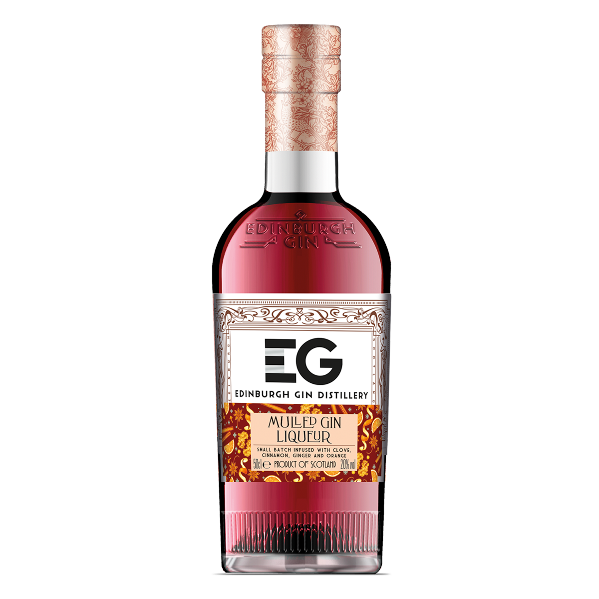 Edinburgh Gin's Mulled Gin Liqueur 50cl-Gin-5010852042856-Fountainhall Wines