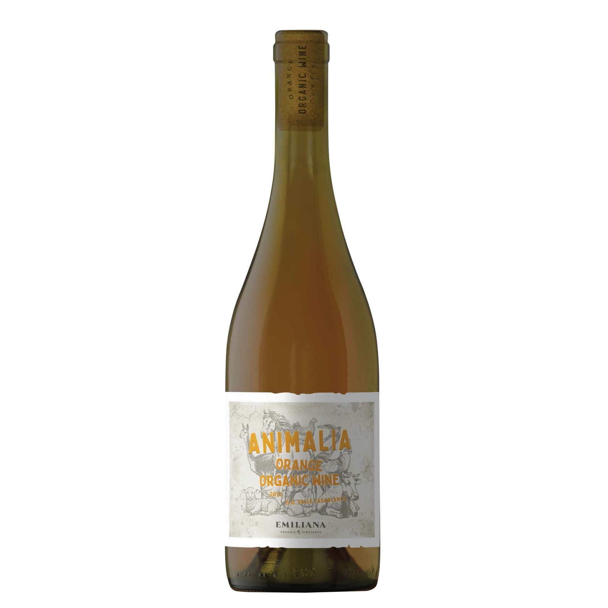 Emiliana Animalia [Orange Wine]-White Wine-7804320756561-Fountainhall Wines