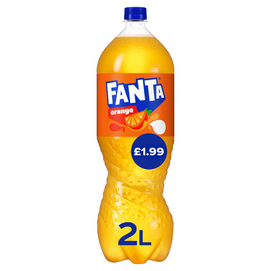 Fanta Orange 2 Litre (Price Marked £1.99)-Soft Drink-Fountainhall Wines