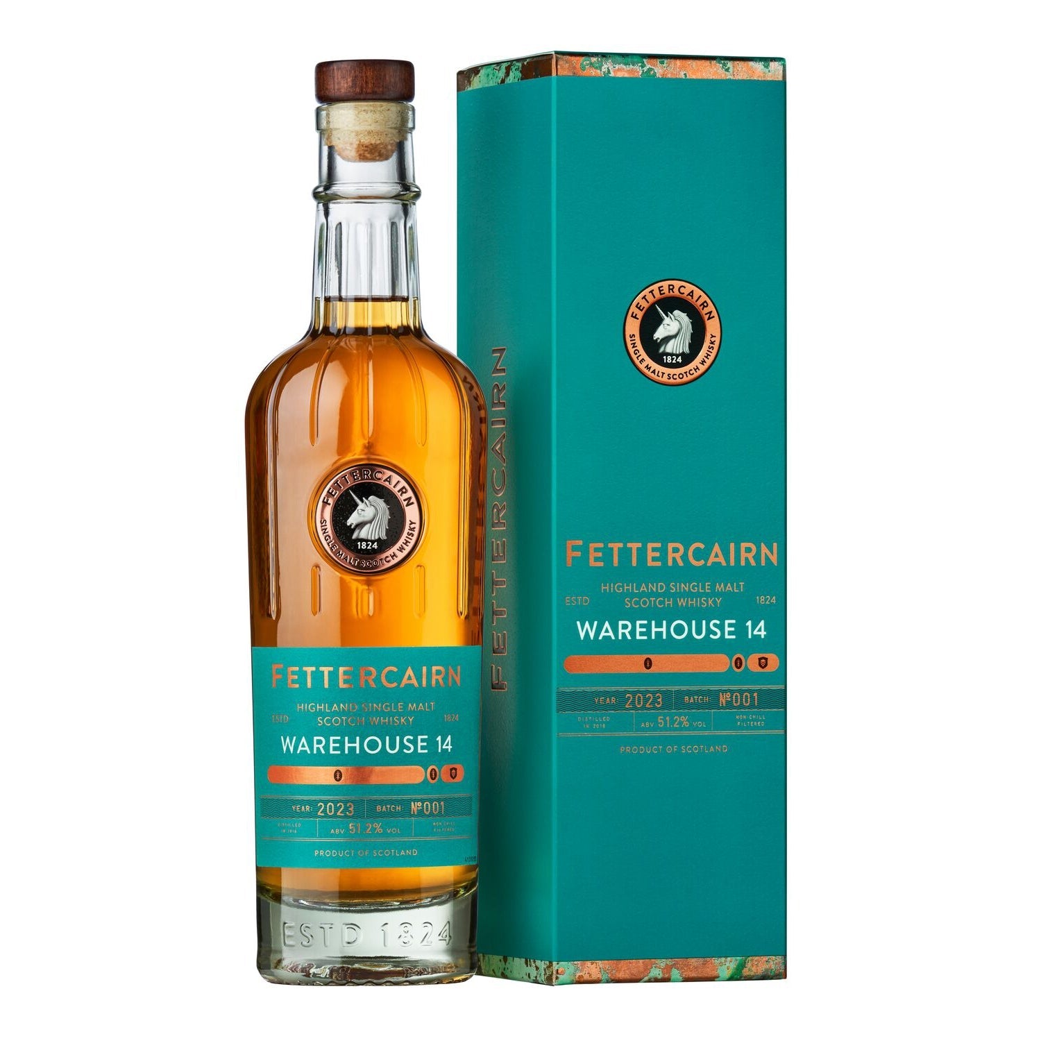 Fettercairn Warehouse No 14 Batch 001 - Single Malt Scotch Whisky-Single Malt Scotch Whisky-5013967019973-Fountainhall Wines