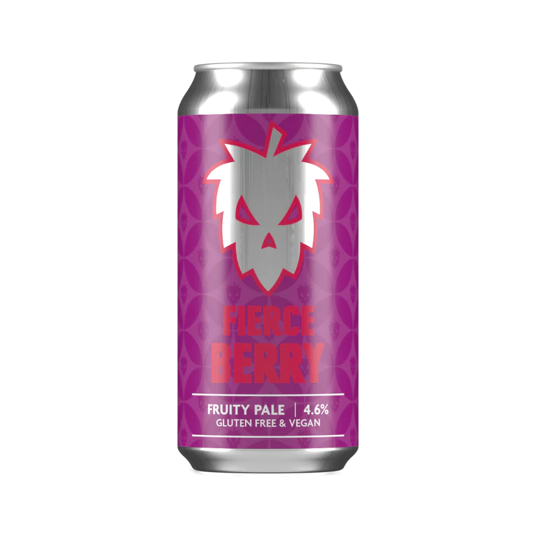 Fierce Berry - Fruity Pale 440ml Can - Gluten Free-Scottish Beers-5060468514520-Fountainhall Wines