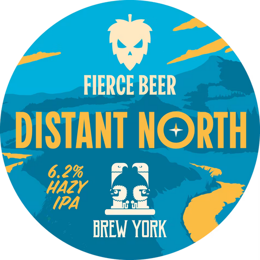 Fierce Distant North (Brew York Collab) Hazy IPA 440ml-Scottish Beers-Fountainhall Wines