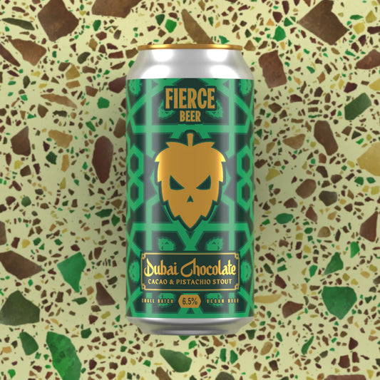 Fierce Dubai Chocolate Stout 440ml Can-Scottish Beers-Fountainhall Wines