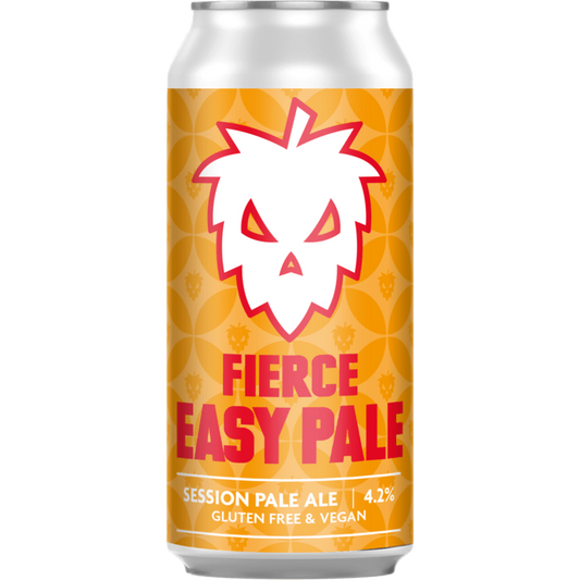 Fierce Easy Pale Ale - Session Pale Ale 440ml Can - Gluten Free-Scottish Beers-5060468514605-Fountainhall Wines