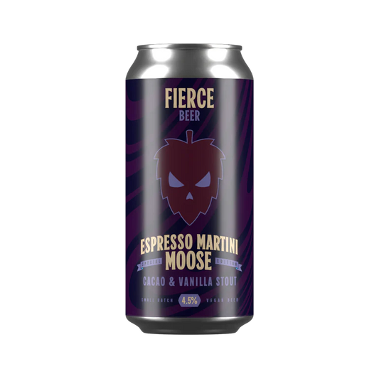 Fierce Espresso Martini Moose Stout 440ml Can - Fountainhall Wines