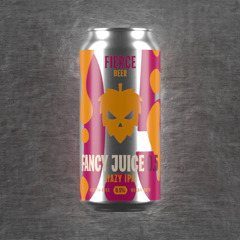 Fierce Fancy Juice Alcohol Free 0.5% 440ml Can-Scottish Beers-Fountainhall Wines