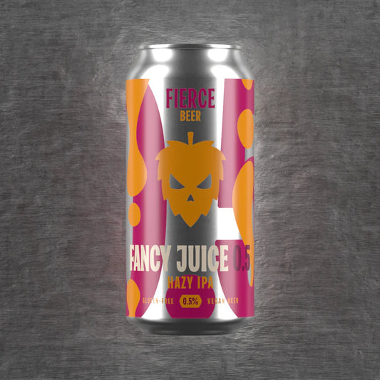 Fierce Fancy Juice Alcohol Free 0.5% 440ml Can-Scottish Beers-Fountainhall Wines