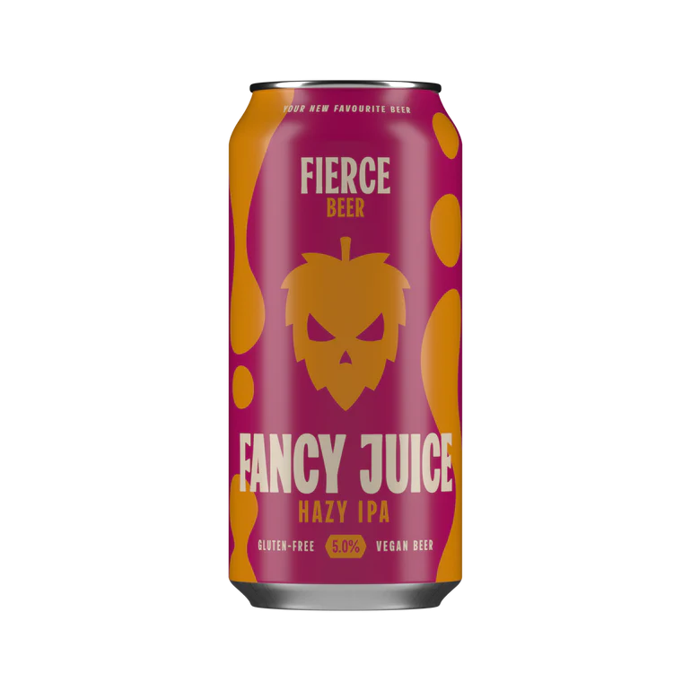 Fierce Fancy Juice Hazy IPA 440ml-Scottish Beers-Fountainhall Wines