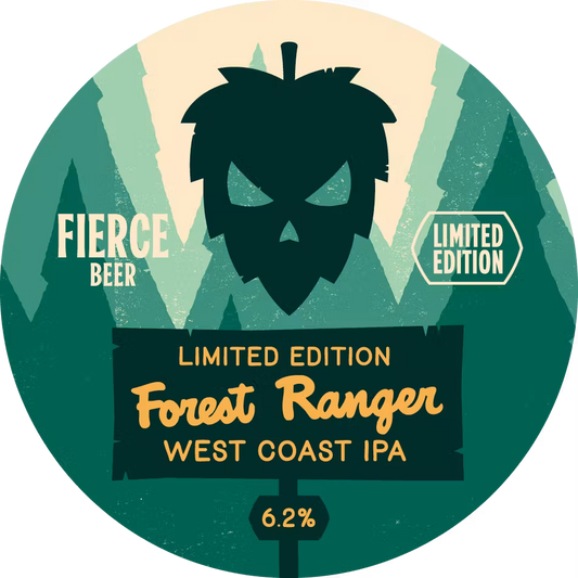 Fierce Forest Ranger - West Coast IPA 440ml Can-Scottish Beers-Fountainhall Wines
