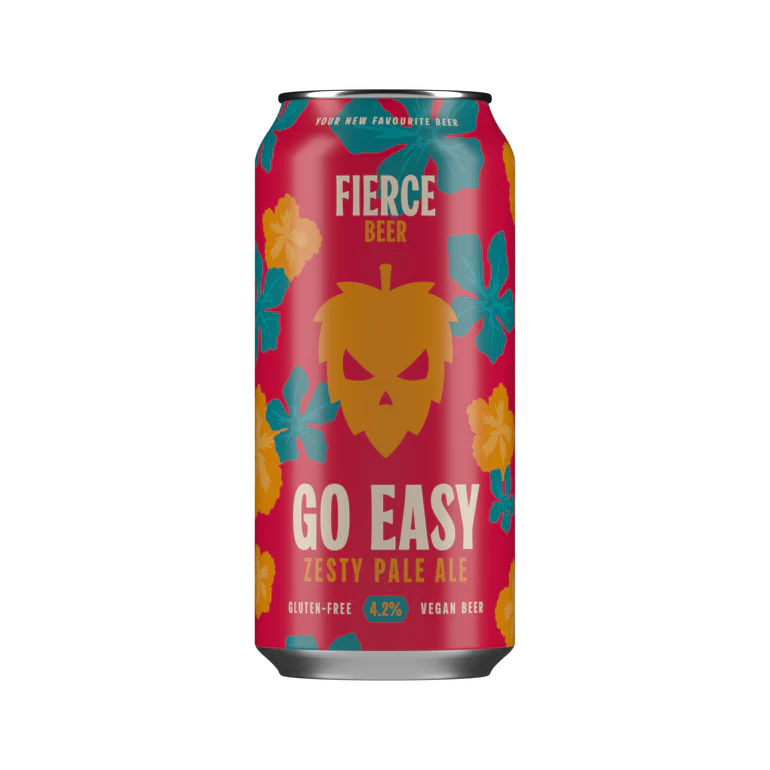 Fierce Go Easy Zesty Pale Ale 440ml-Scottish Beers-5060468514605-Fountainhall Wines