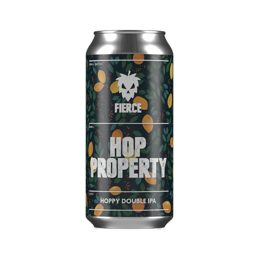 Fierce Hop Property Hoppy DIPA 440ml-Scottish Beers-5060468514414-Fountainhall Wines
