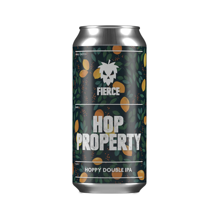 Fierce Hop Property Hoppy DIPA 440ml-Scottish Beers-5060468514414-Fountainhall Wines