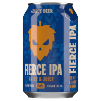 Fierce IPA India Pale Ale 330ml Can - Gluten Free (DATED 15/08/26)-Scottish Beers-Fountainhall Wines