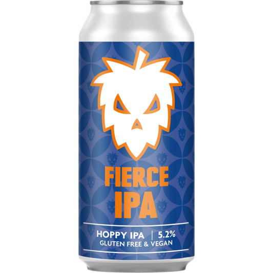 Fierce IPA India Pale Ale - Hoppy IPA 440ml Can - Gluten Free-Scottish Beers-5060468514162-Fountainhall Wines