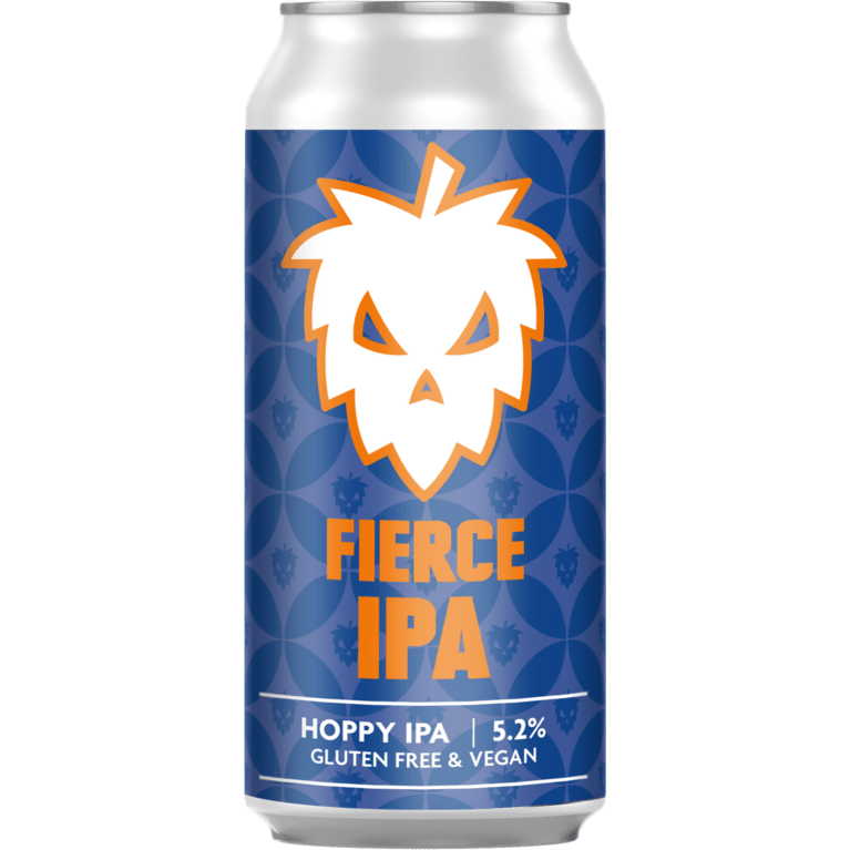 Fierce IPA India Pale Ale - Hoppy IPA 440ml Can - Gluten Free-Scottish Beers-Fountainhall Wines