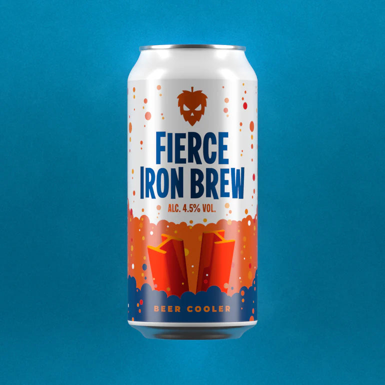 Fierce Iron Brew 440ml Beer Cooler-Scottish Beers-Fountainhall Wines