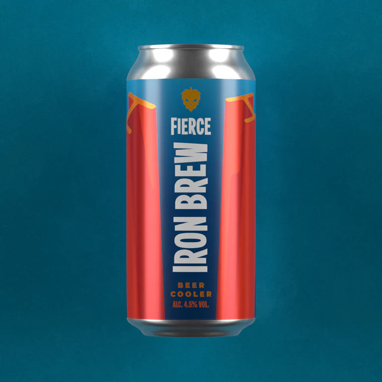 Fierce Iron Brew 440ml Beer Cooler-Scottish Beers-Fountainhall Wines