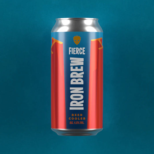 Fierce Iron Brew 440ml Beer Cooler-Scottish Beers-Fountainhall Wines