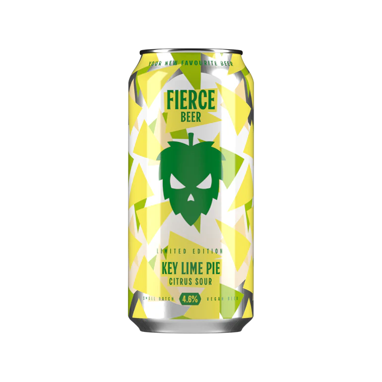 Fierce Key Lime Pie Citrus Sour 440ml Can-Scottish Beers-5060468515732-Fountainhall Wines