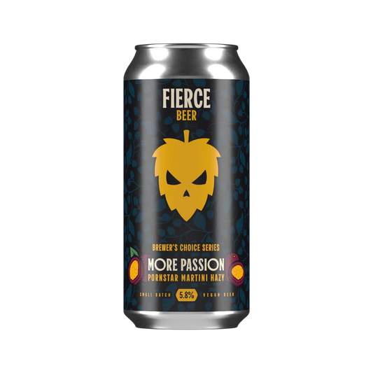 Fierce More Passion - Pornstar Martini Hazy 440ml Can - Fountainhall Wines