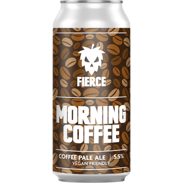 Fierce Morning Coffee - Coffee Pale Ale 440ml Can-Scottish Beers-5060468514629-Fountainhall Wines