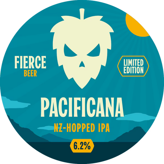 Fierce Pacificana NZ Hopped IPA 440ml-Scottish Beers-Fountainhall Wines
