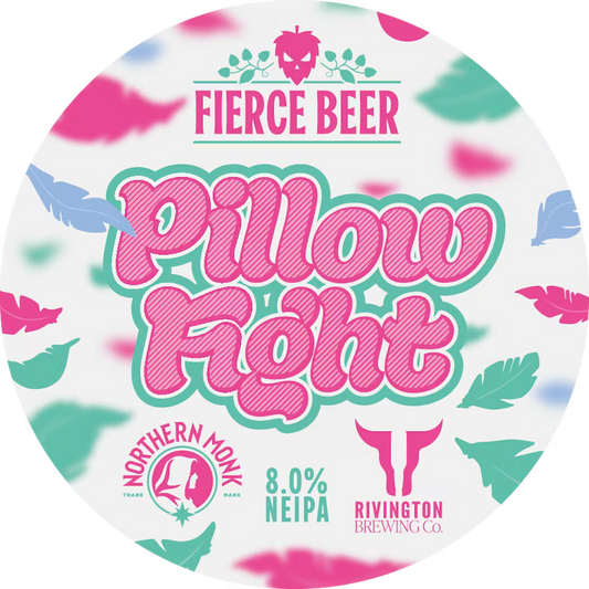 Fierce Pillow Fight (Northern Monk / Rivington Collab) DIPA 440ml Can-Scottish Beers-Fountainhall Wines