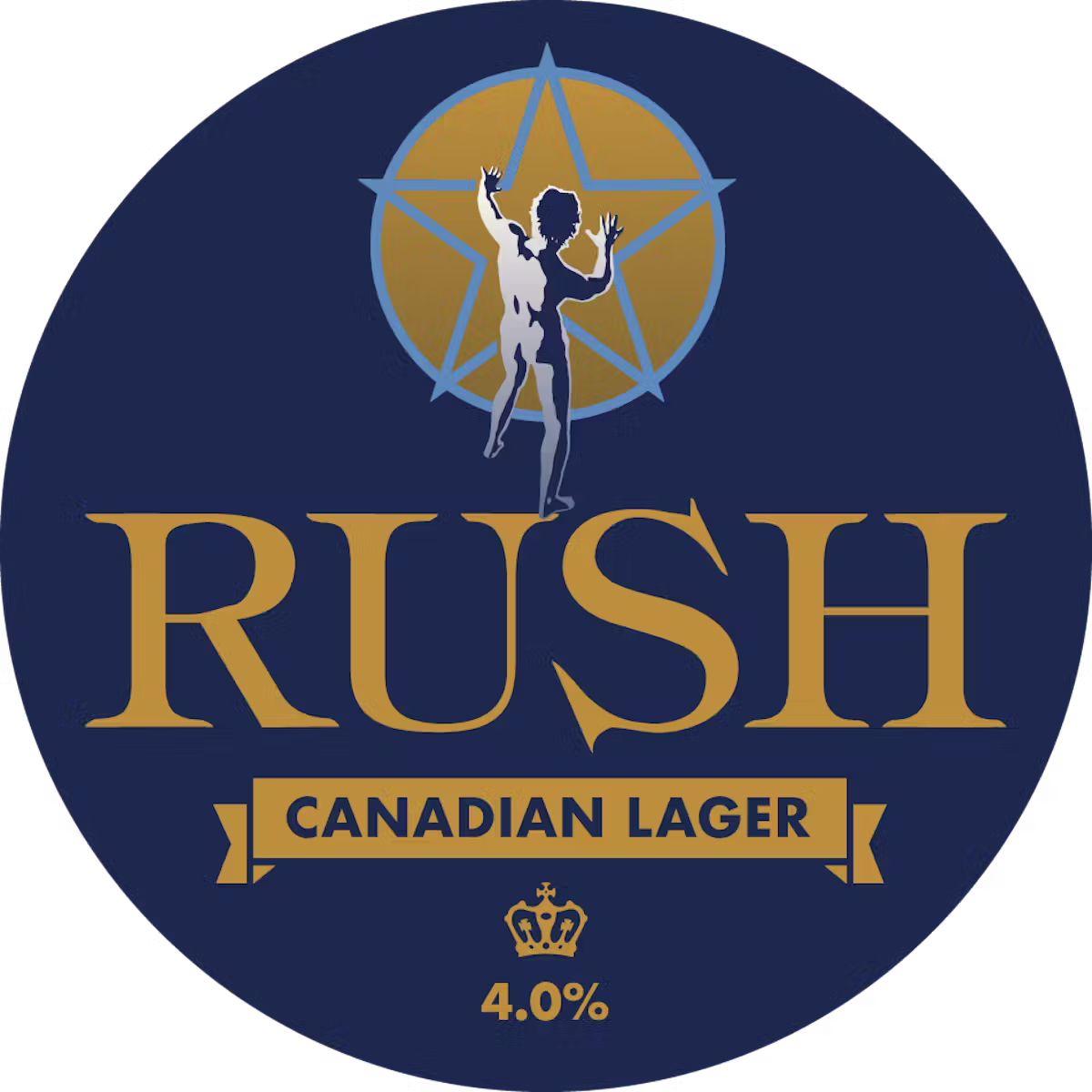 Fierce Rush Canadian Lager - 440ml Can-Scottish Beers-Fountainhall Wines