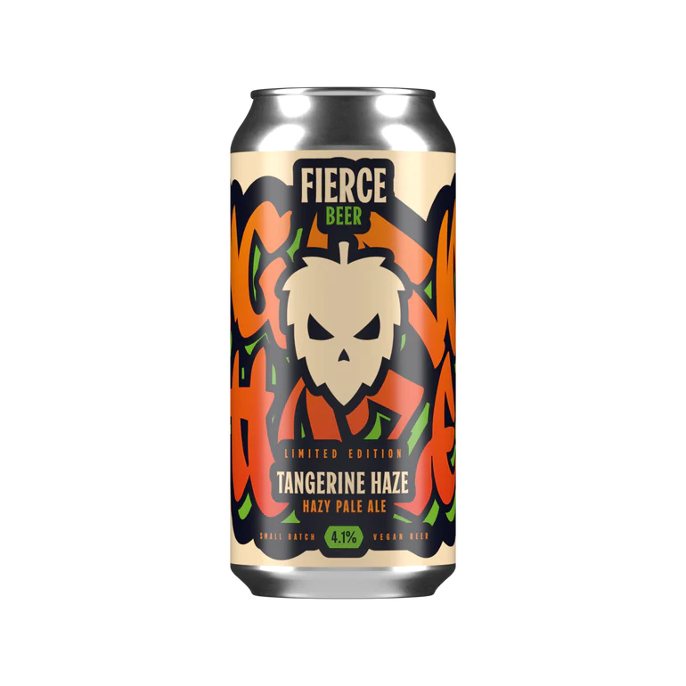 Fierce Tangerine Haze 440ml Can-Scottish Beers-5060468515619-Fountainhall Wines