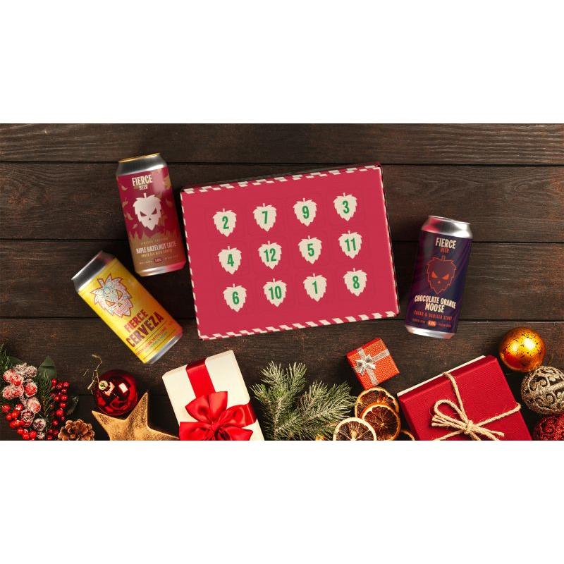 Fierce Twelve Beers of Christmas-Scottish Beers-Fountainhall Wines