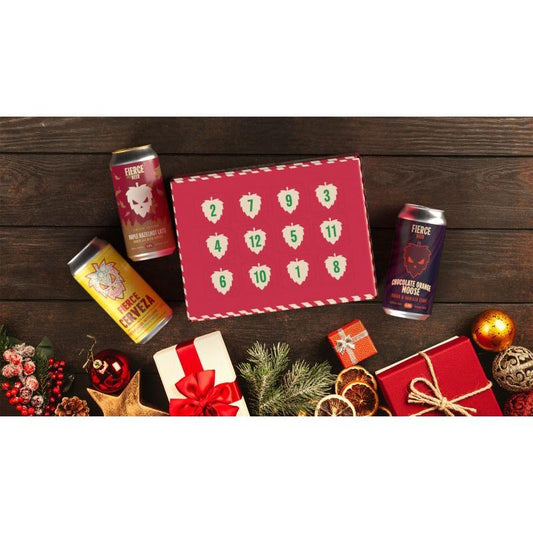 Fierce Twelve Beers of Christmas-Scottish Beers-Fountainhall Wines